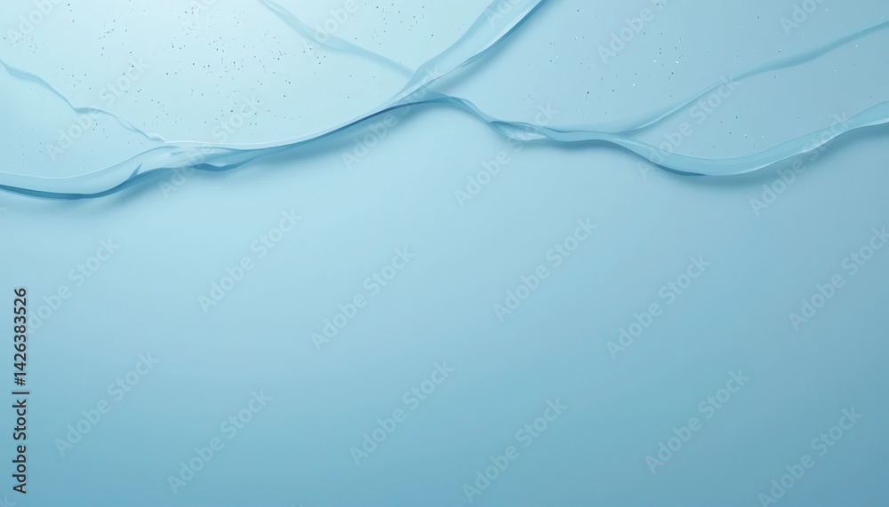 Obraz premium Flowing water motion underwater abstract image calm environment close-up view fluid dynamics