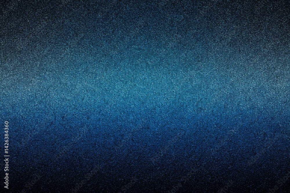 Gradient Blue Texture Background, noise texture effect, large banner copy space ,abstract noise texture banner