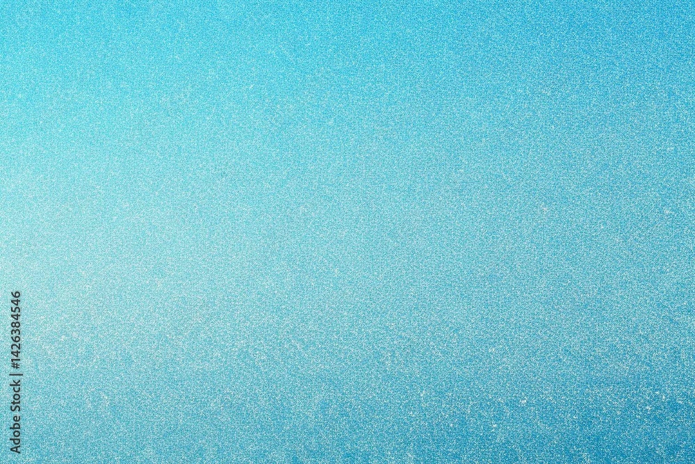 Soft Blue Gradient Textured Background, noise texture effect, large banner copy space ,abstract noise texture banner
