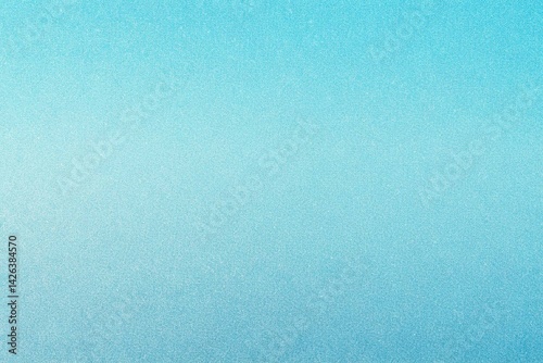 Obraz na płótnie Soft Blue Gradient Textured Background, noise texture effect, large banner copy space ,abstract noise texture banner w salonie