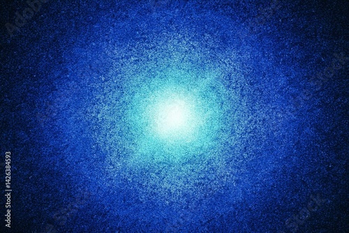 Obraz na płótnie Abstract Blue Light Background, noise texture effect, large banner copy space ,abstract noise texture banner w salonie