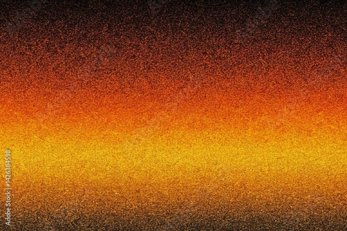 Obraz na płótnie Gradient Texture of Orange and Black, noise texture effect, large banner copy space ,abstract noise texture banner w salonie