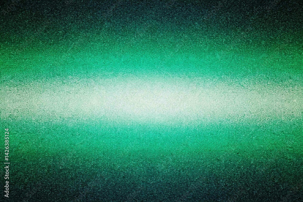 Abstract Green and Blue Gradient Background, noise texture effect, large banner copy space ,abstract noise texture banner
