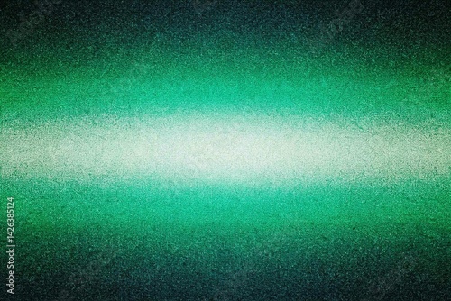 Obraz na płótnie Abstract Green and Blue Gradient Background, noise texture effect, large banner copy space ,abstract noise texture banner w salonie