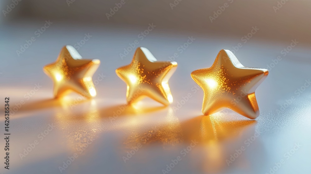 Three golden stars symbolize high quality and positive feedback. Three golden stars symbolize high quality and positive feedback.