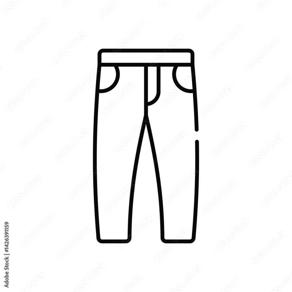 Pant Vector icon Pant Vector icon