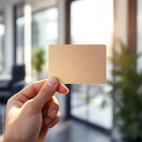 NFC Business Card Mockup