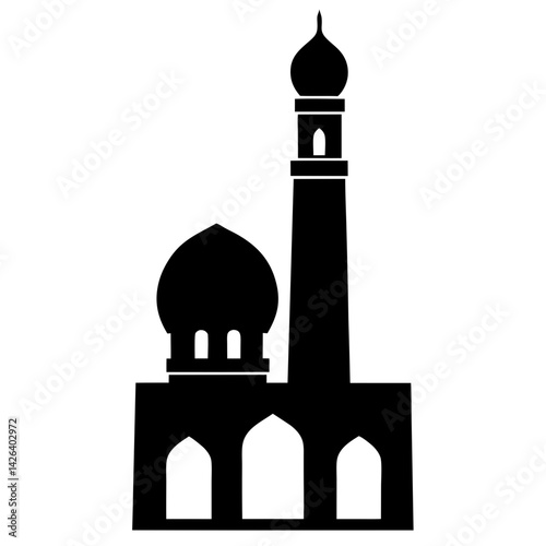 taj mahal vector illustration