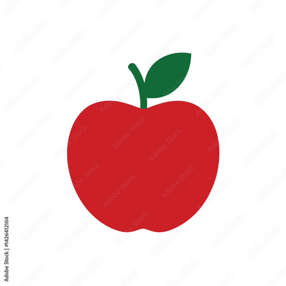 red apple isolated on white background red apple isolated on white background