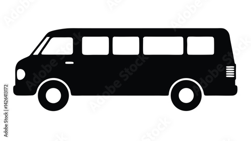 Car ilhouetteCar vector flat cartoon cars and transportation Illustration ilhouette White Background