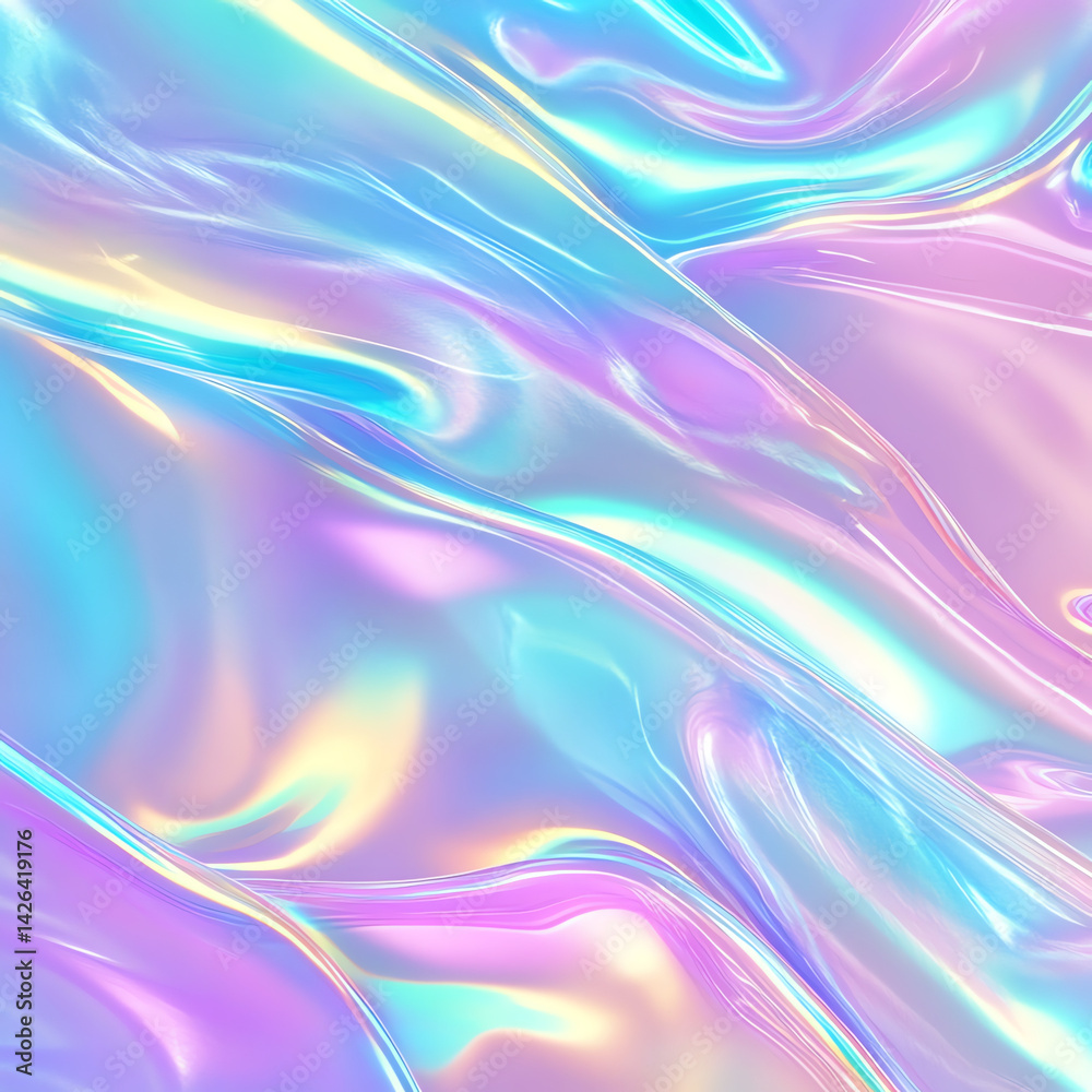 Holographic Iridescent Background Texture Abstract Design Holographic Iridescent Background Texture Abstract Design
