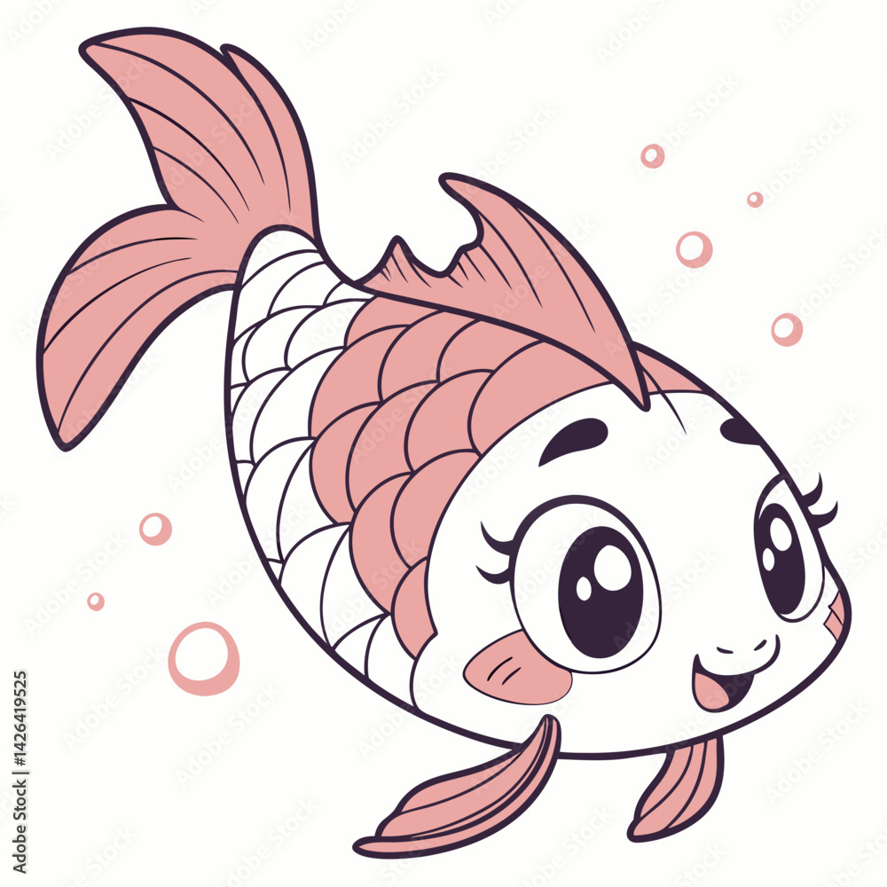 Naklejka premium Fish vector