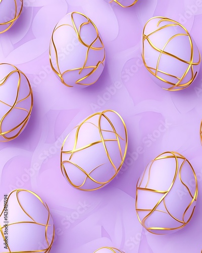 set of easter eggs