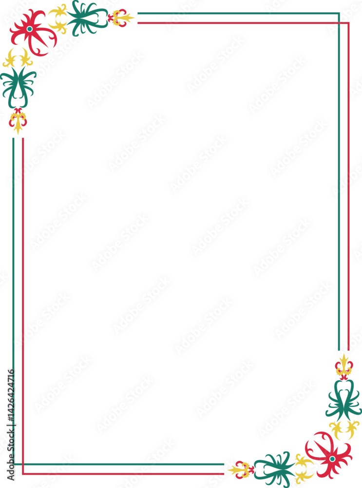 Obraz premium Tribal Frame