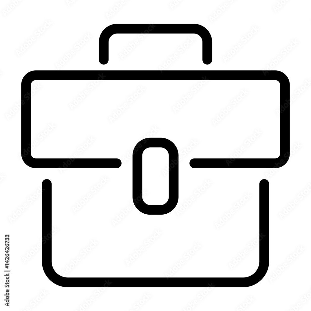 vector briefcase icon vector briefcase icon