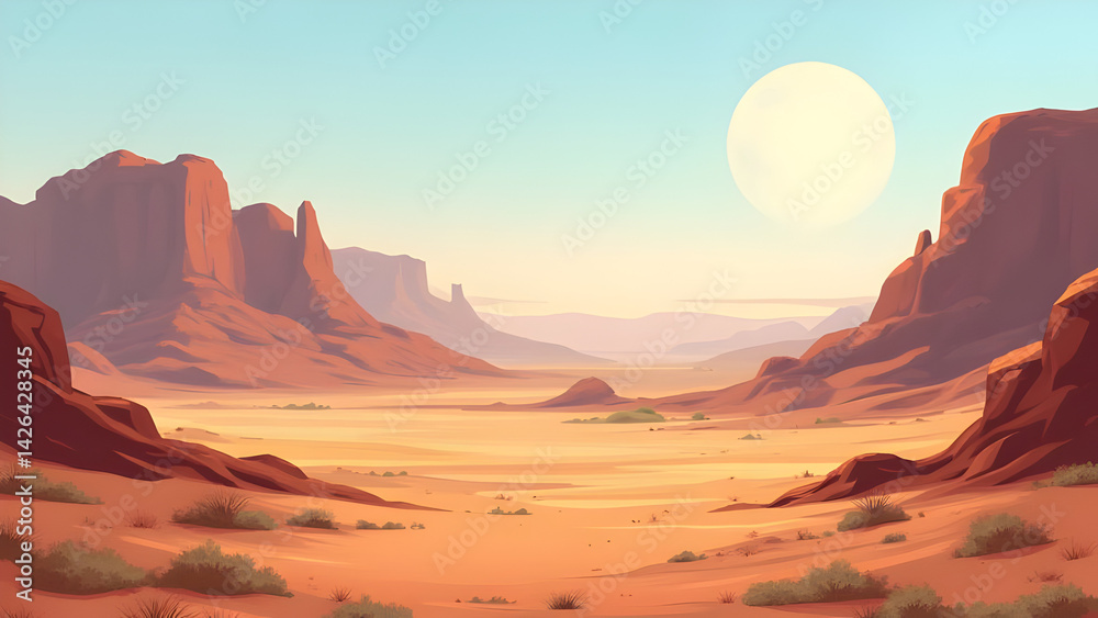 Naklejka premium monument valley arizona