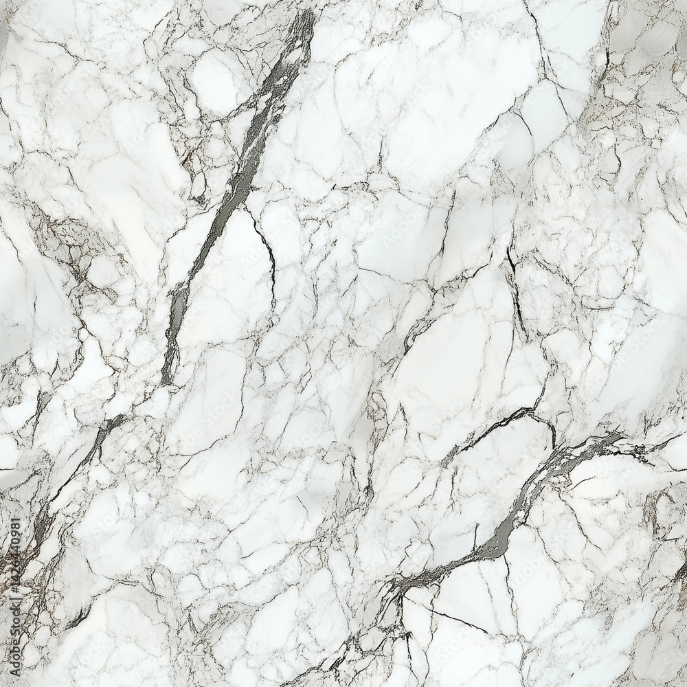 Elegant white marble surface with subtle gray veining suitable for interior design projects