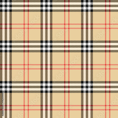 beauty cream stylish scottish england tartan plaid checkered stripe fashion fabric print pattern background