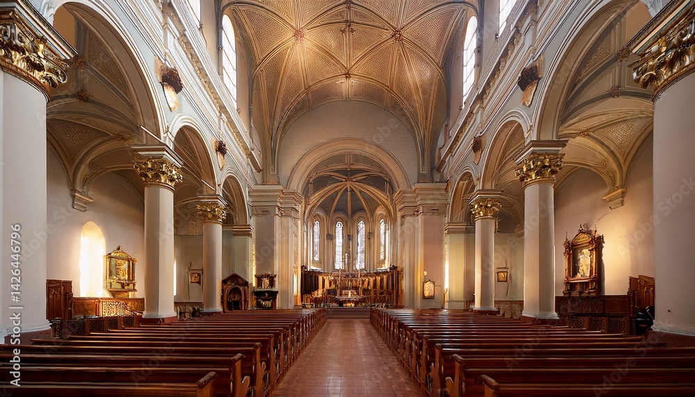 Fototapeta premium interior of church
