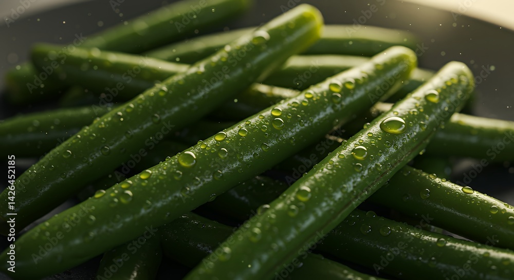 Green Beans Closeup