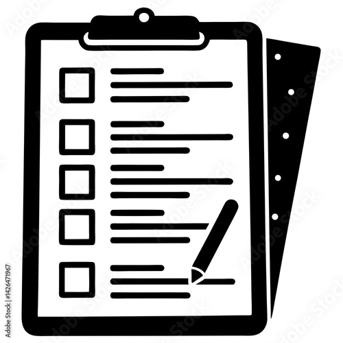 Clean AI survey graphic on white background – perfect for microstock, presentations, reports, or marketing use. Fully editable and ready to use.