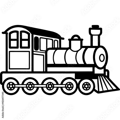 old steam locomotive