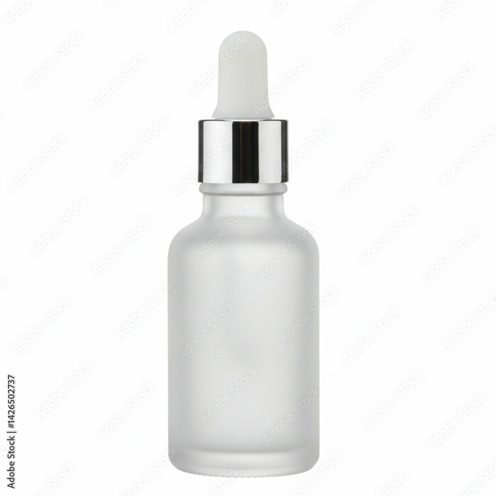 Frosted Glass Bottle with Pipette Frosted Glass Bottle with Pipette