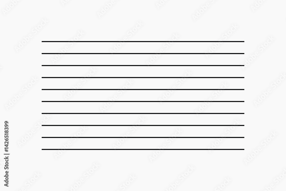 Lined note collage element vector Lined note collage element vector