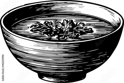 Savoring tradition authentic soup preparation home kitchen culinary cozy environment top-down view comfort food concept