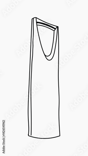 Kingdom Center Tower Saudi Arabia hand drawn illustration vector
