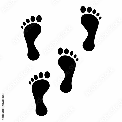 Minimalist Four Elements Vector Art
