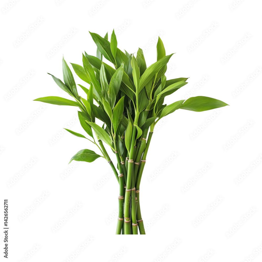 Lucky Bamboo isolated on transparent background Lucky Bamboo isolated on transparent background