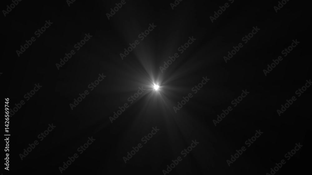 Overlays, overlay, light transition, effects sunlight, lens flare, light leaks Lighthouse Light Element on black background..