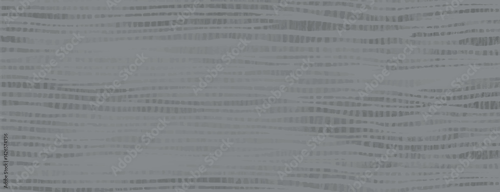 Fototapeta premium Gray background with wavy line patterns. The background is textured with gray, creating a subtle, artistic effect. Grunge texture background vector. Gray background.