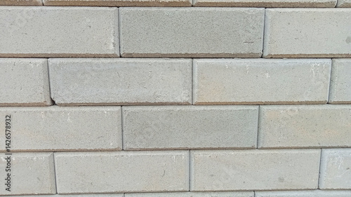 Wallpaper Mural Close-Up of Stacked Construction Bricks Torontodigital.ca