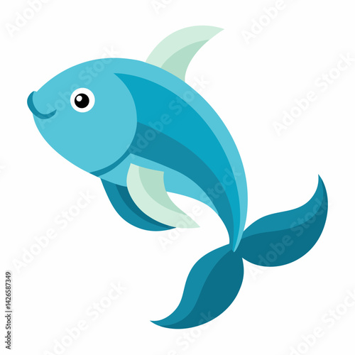 Fish swimming free 