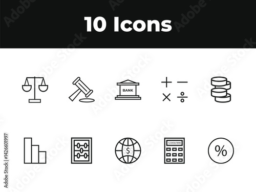 WebFinancial Income line icon set. Set of outline icons related to income, profit, salary, money growth and others. Financial Income outline icons set.