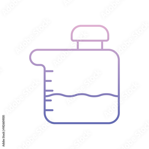 Car Water Tank Icon vector stock illustration