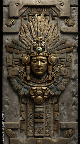 Esplendor Ancestral: Mural Maya en Dimensión Viva