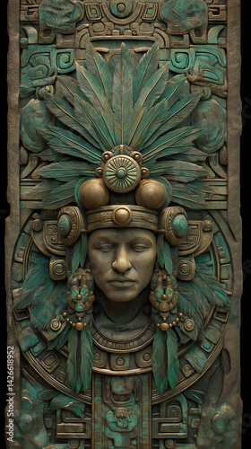 Wallpaper Mural Esplendor Ancestral: Mural Maya en Dimensión Viva Torontodigital.ca
