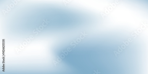 Art panoramic abstract blue background illustration for product presentation with sunlight and blurred abstract