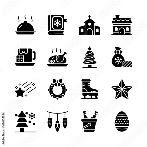Check out our premium collection of event celebration glyph icons