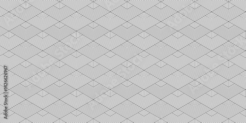 abstract black white stripe line. geometric triangle texture background. hexagon pattern. retro styled concept.