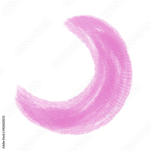 Curved Brush Stroke
