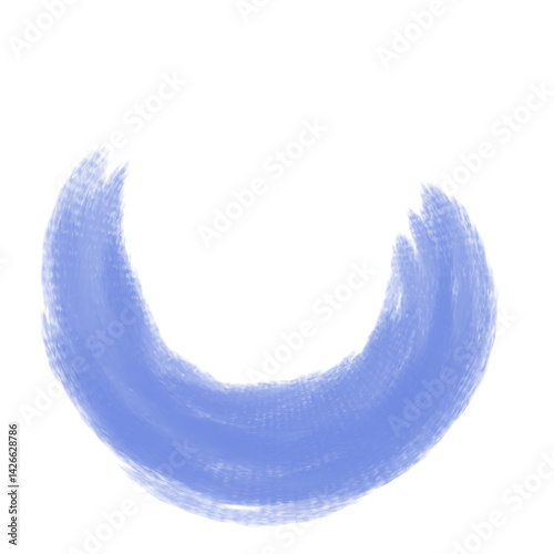 Curved Brush Stroke