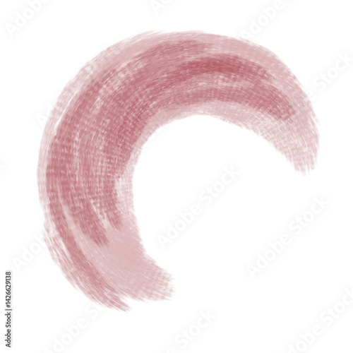 Curved Brush Stroke