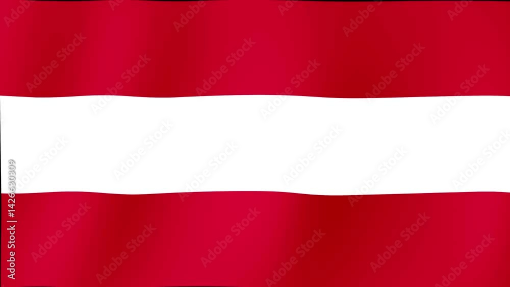Beautiful and spectacular flag of AUSTRIA waving harmoniously. Beautiful and spectacular flag of AUSTRIA waving harmoniously.