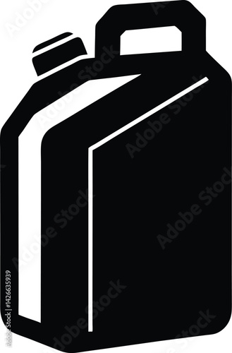 oil can isolated on white