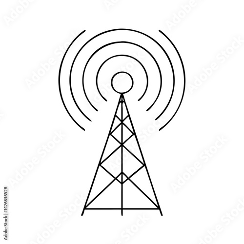 antenna icon, antenna vector illustration-simple illustration of antenna, perfect for antenna logos and icons