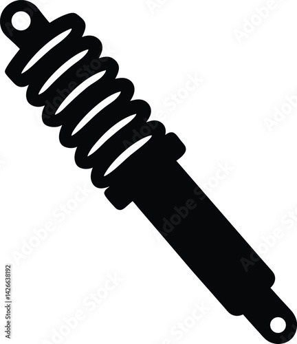 vector illustration of a black mascara